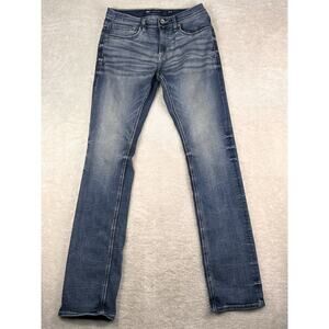 BKE Jeans Mens 32x38 Blue Jake Straight Leg Stretch Western Rodeo Cowboy Denim